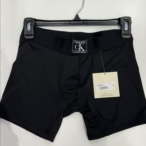 Calvin Klein Microfiber box brief micro fiber new streched  - black